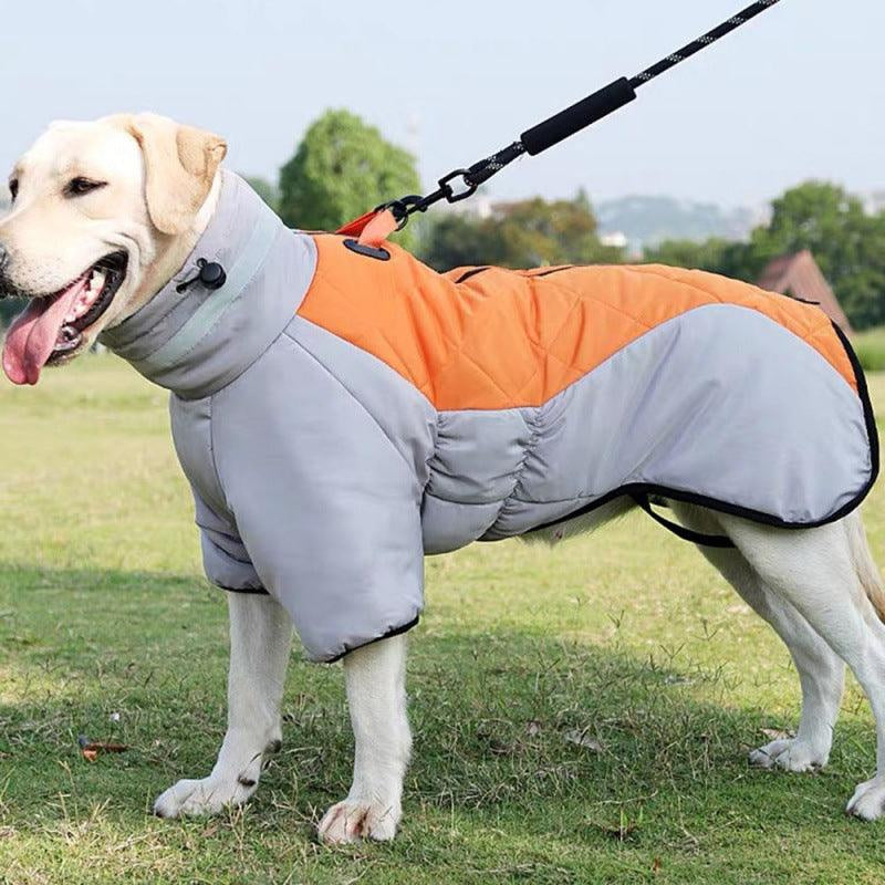 Waterproof Winter Dog Coat - Insulated Custom Labrador Vest for Pets