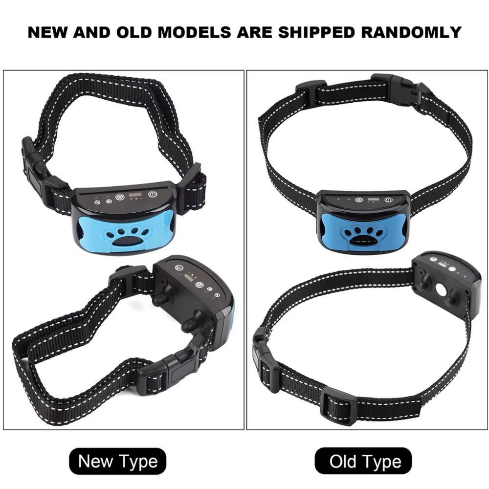Rechargeable Waterproof Dog Anti-Barking Collar with 7 Sensitivity Levels for Effective Bark Control