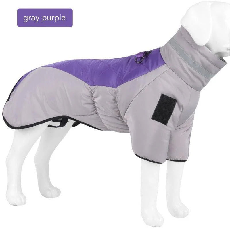 Waterproof Winter Dog Coat - Insulated Custom Labrador Vest for Pets